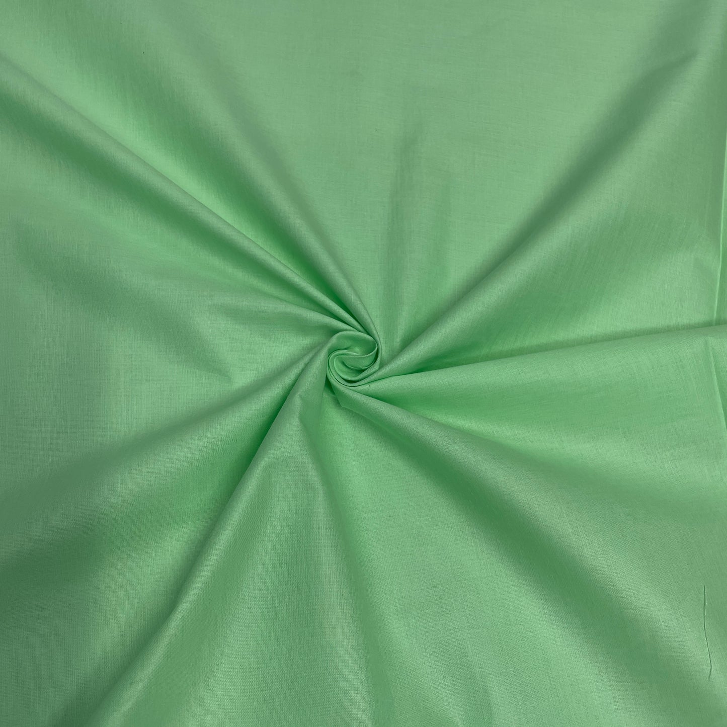 Mint Green Solid Cotton Fabric - TradeUNO