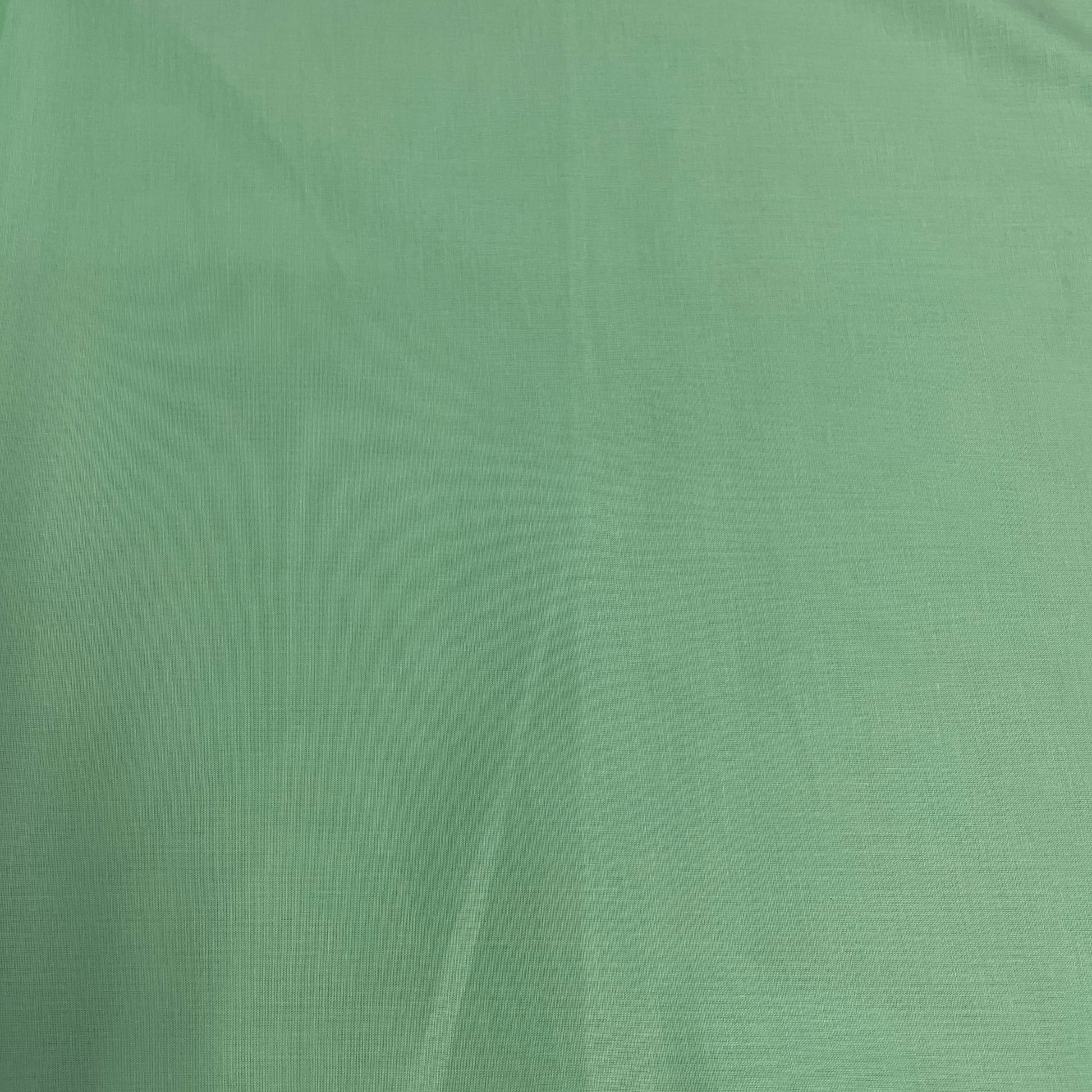 Mint Green Solid Cotton Fabric - TradeUNO