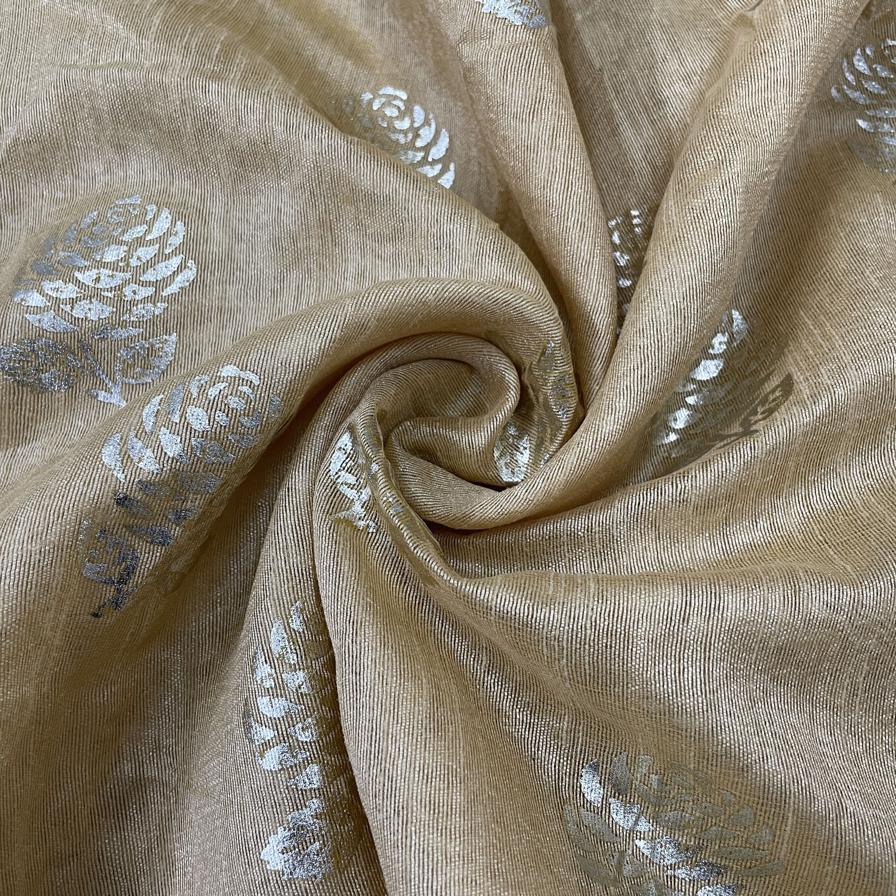 Linen silk fabric clearance online