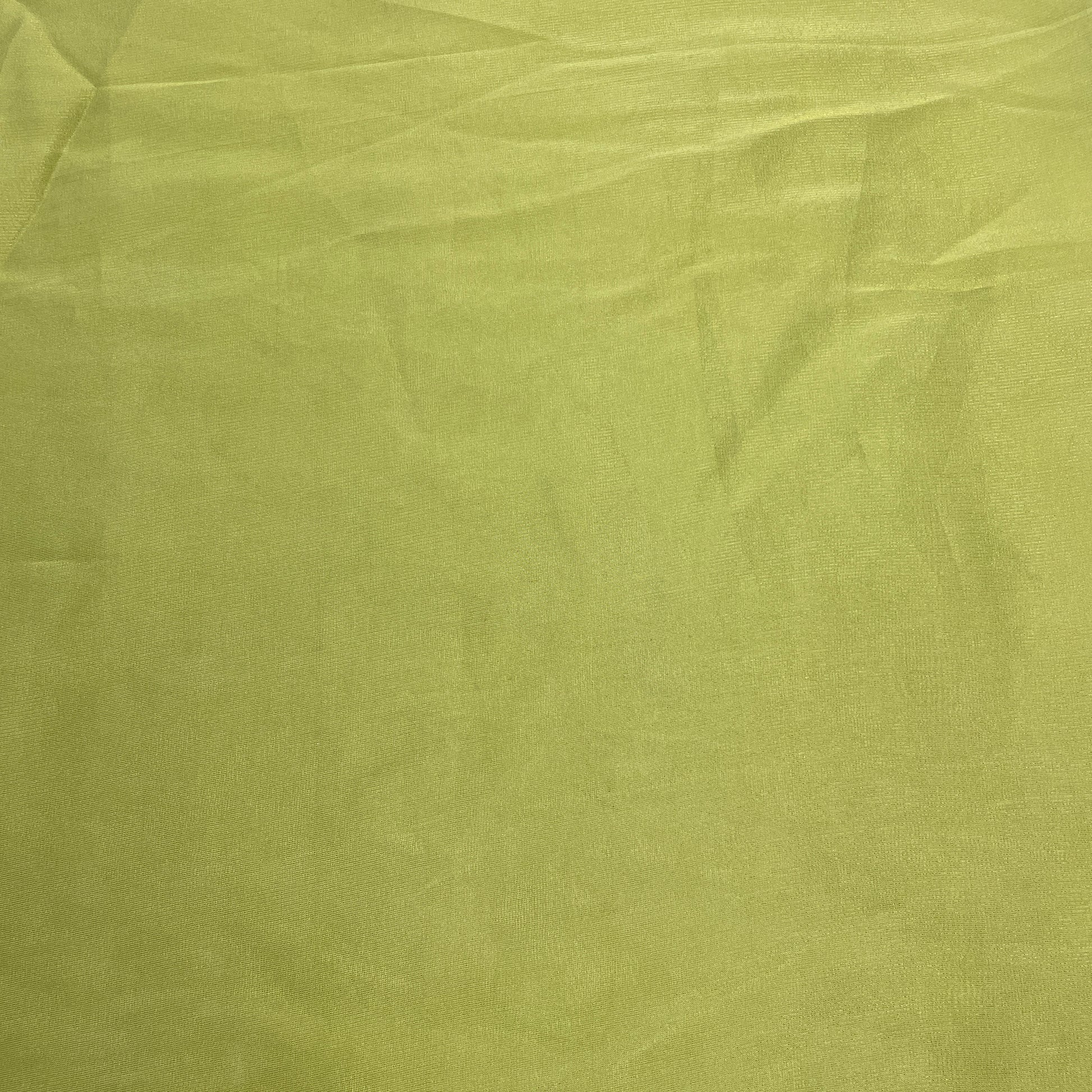 Green Solid Tissue Fabric - TradeUNO