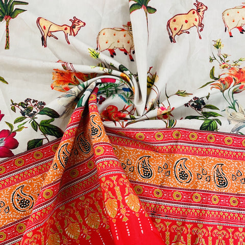 Buy Lehanga Set Fabric Online at Best Price – TradeUNO Fabrics