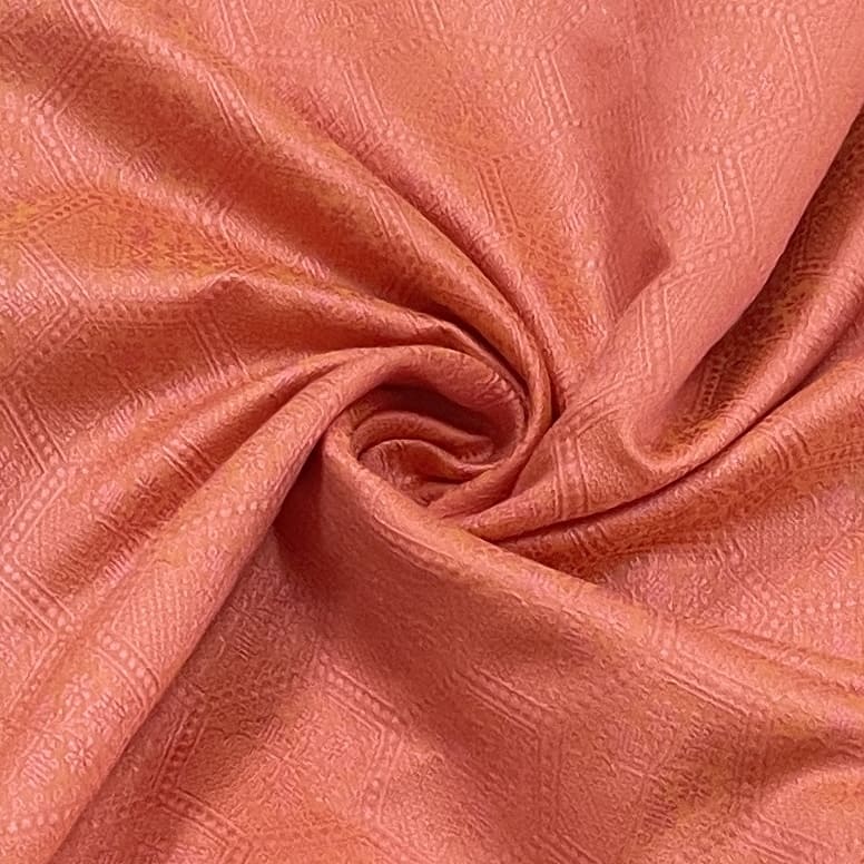 Premium Pink Solid Tanchui Silk Fabric