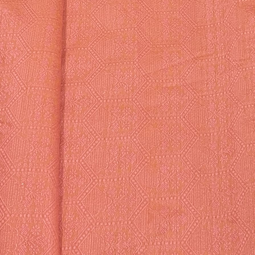 Premium Pink Solid Tanchui Silk Fabric