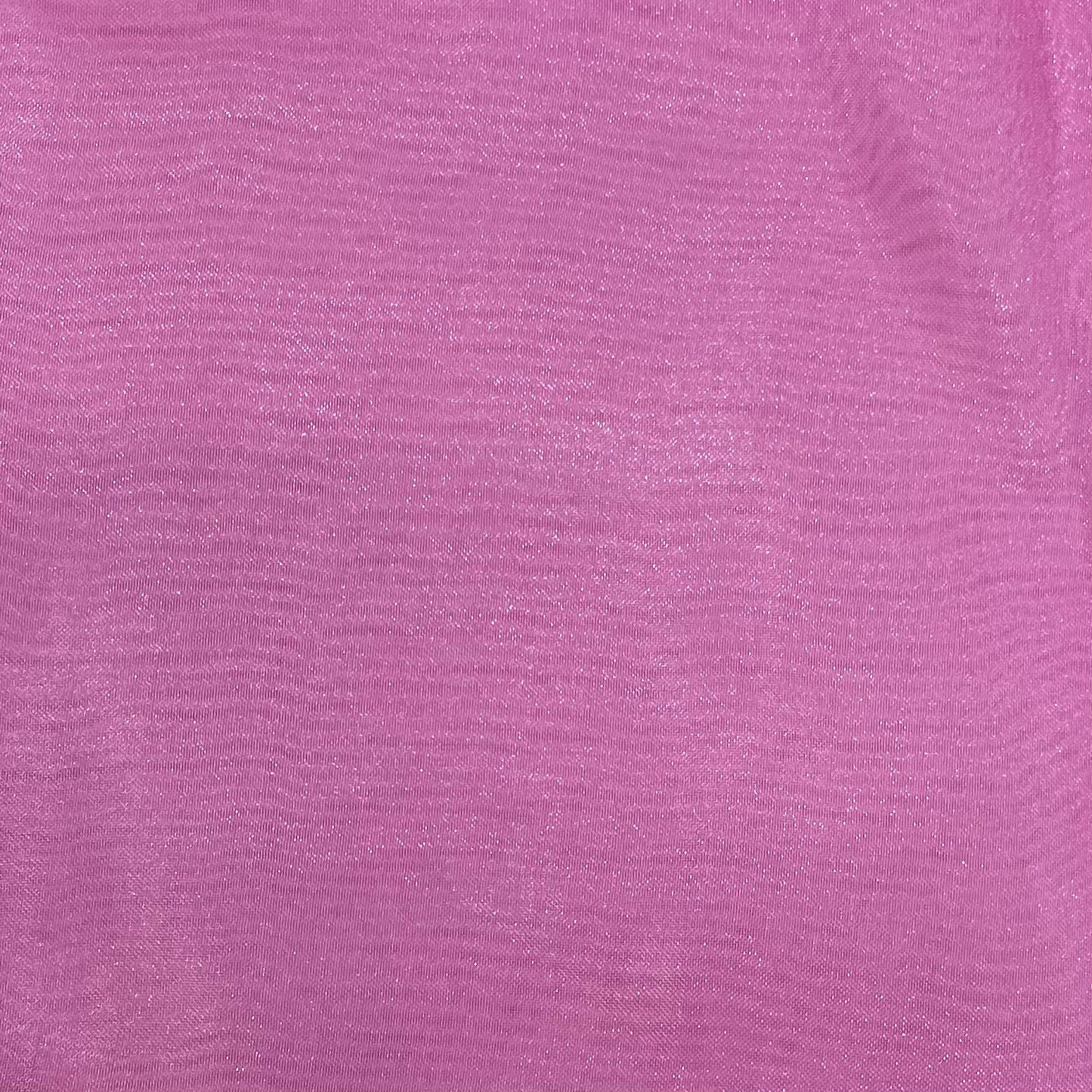 Bright Pink Solid Organza Tissue Fabric - TradeUNO