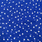 Premium Navy Blue & White Polka Dot Print Georgette Fabric