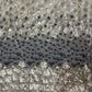 Cream With Grey Ombre Sequence Embroidery Net Fabric - TradeUNO