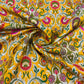 Premium Yellow Floral Zari Khimkhwab Banarasi Silk