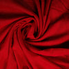 Red With Gold Lurex Solid Handloom Fabric Trade UNO