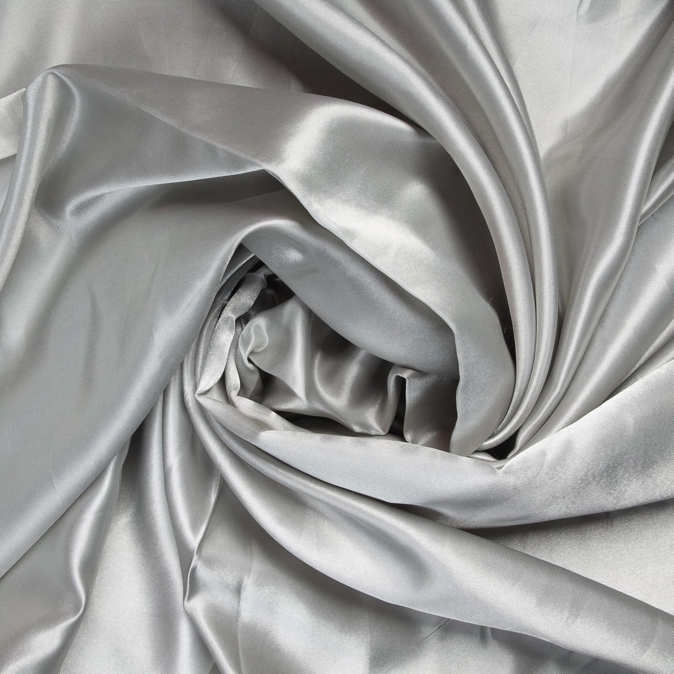 Silver Gray Satin Cloth Bright Surface Silk Cloth New Car Unveiling Cloth  Piece Silver White Background Fabric Silk Silk-like Satin Fabric