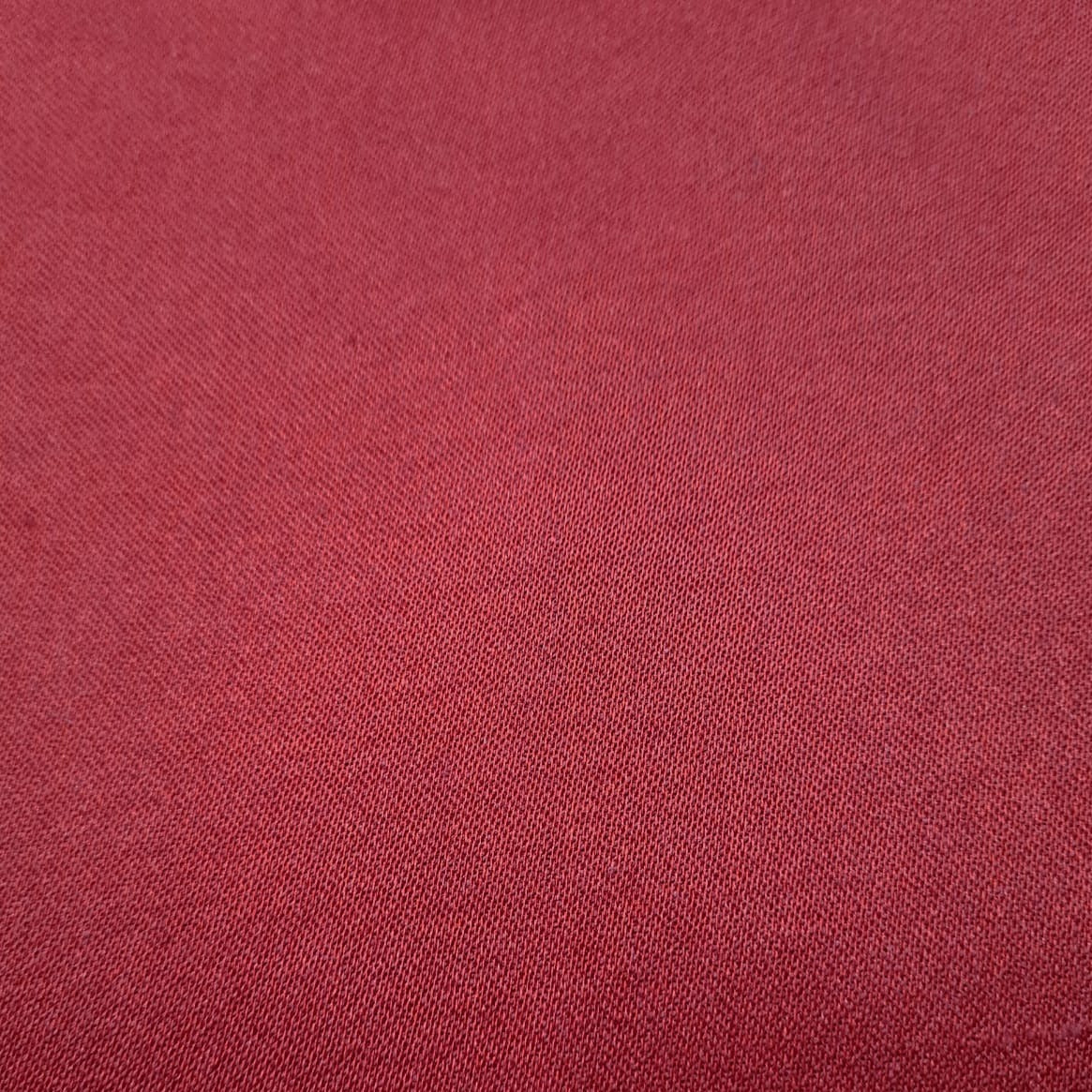 Red Maroon Solid Cotton Satin Fabric Trade UNO