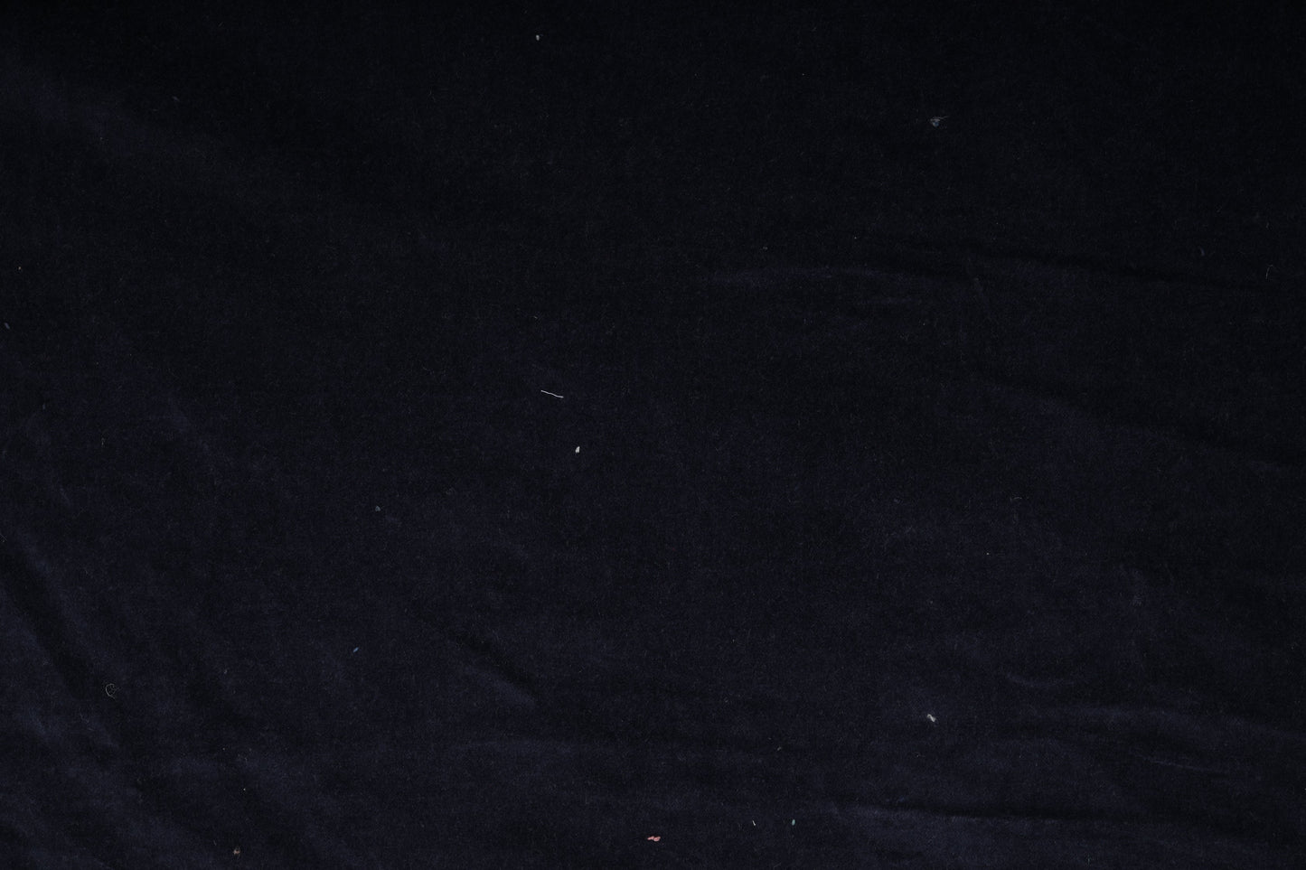 Navy Blue Solid Viscose Velvet Fabric Trade UNO